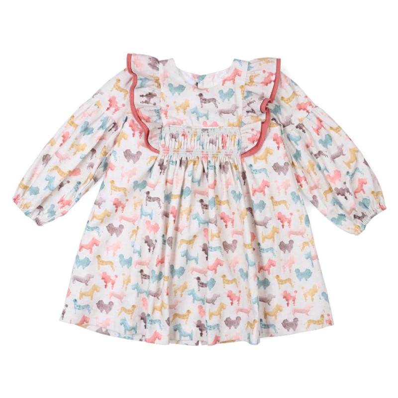 VESTIDO INFANTIL PERRITOS