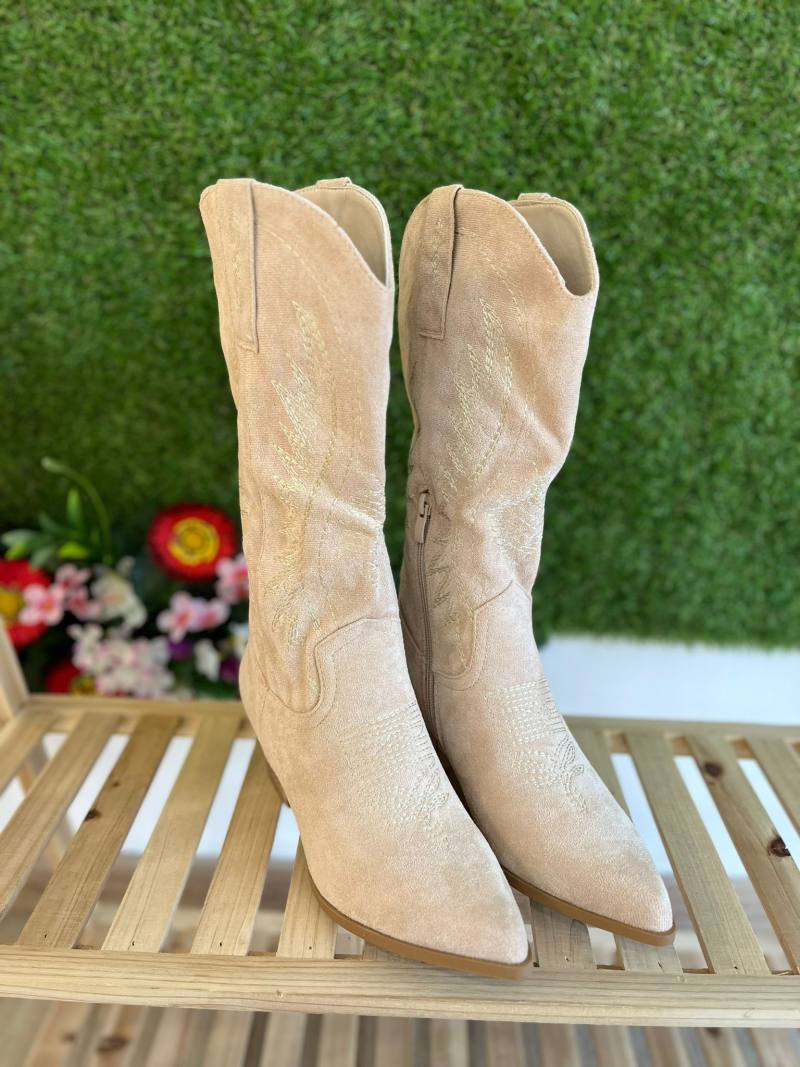 BOTAS COWBOY BEIGE