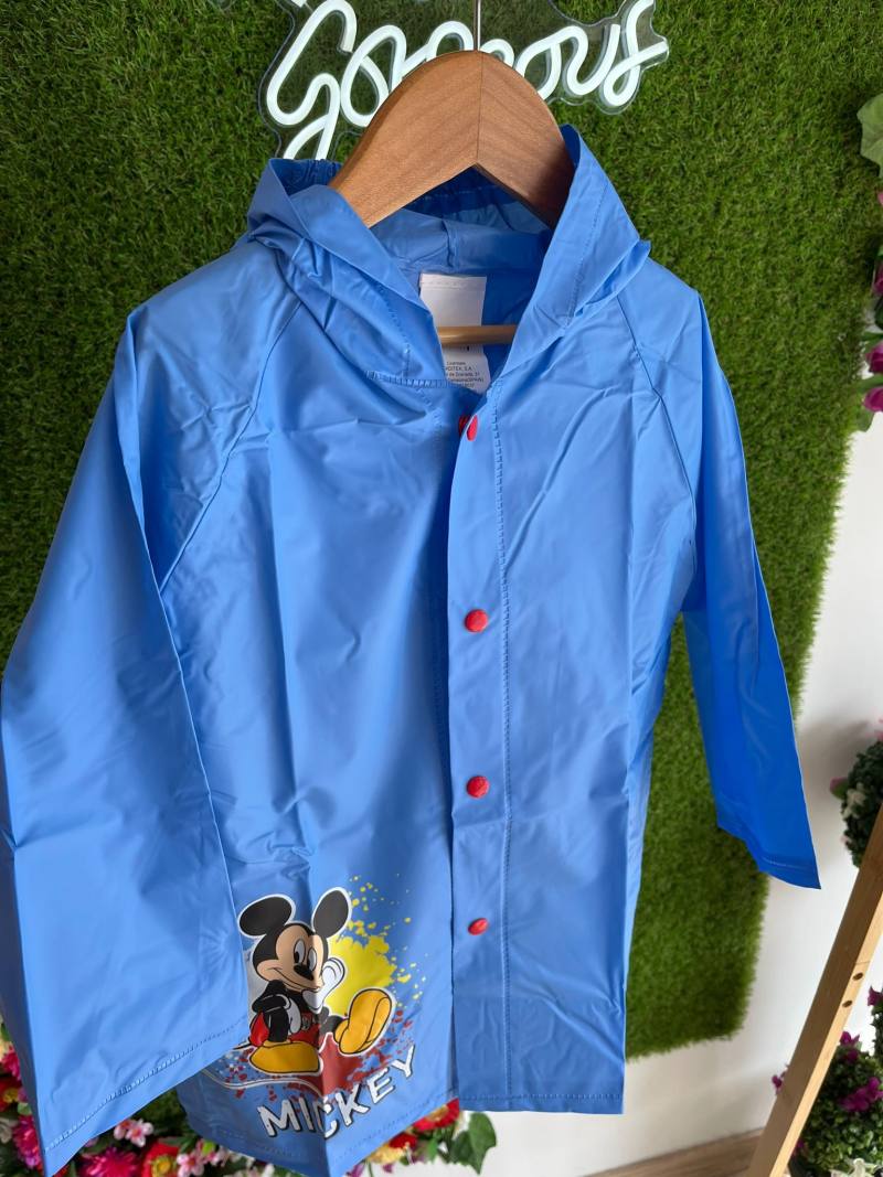 IMPERMEABLE AZUL MICKEY MOUSSE