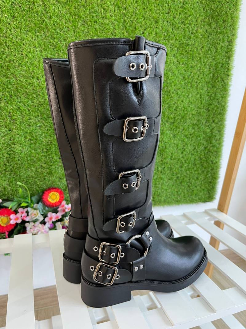 BOTAS ALTAS HEBILLAS