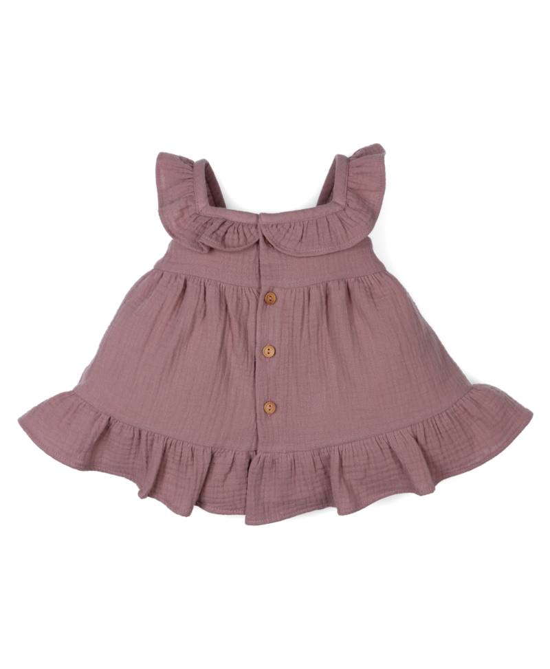 VESTIDO BEBE LAVANDA