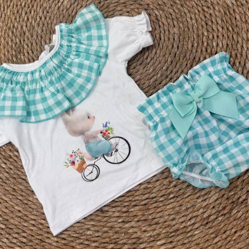CONJUNTO BB ALGODON MANDARINA