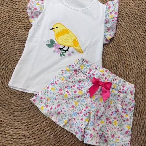 Vestido Infantil Girasol
