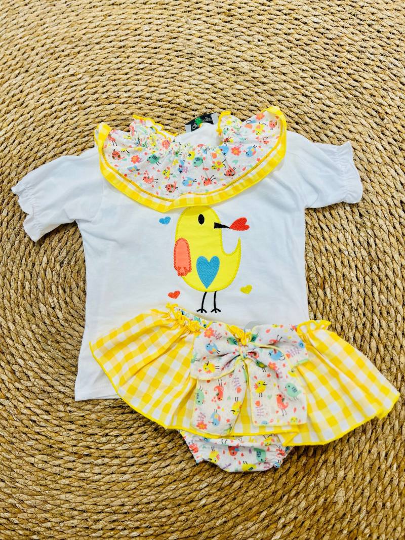 CONJUNTO BBA PAJARITO VICHY