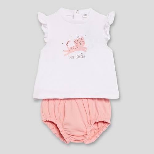 CONJUNTO MINI LEOPARD ROSA CONJUNTO MINI LEOPARD ROSA