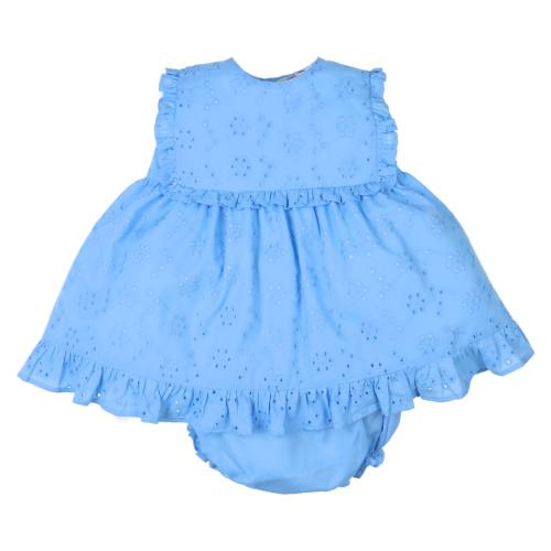 CONJUNTO VESTIDO+BRAGA AZUL CONJUNTO VESTIDO+BRAGA AZUL