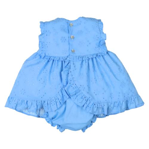 CONJUNTO VESTIDO+BRAGA AZUL CONJUNTO VESTIDO+BRAGA AZUL