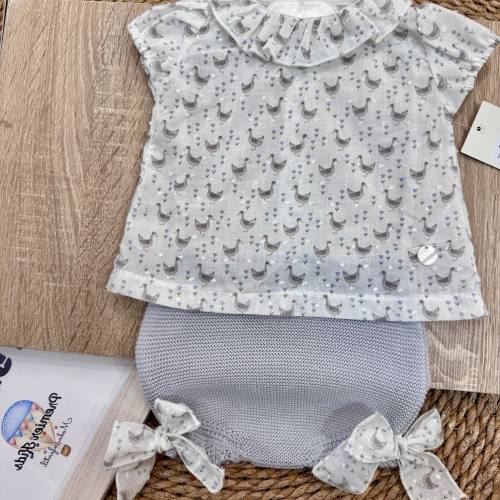 CAMISA+BRAGA OCA GRIS CAMISA+BRAGA OCA GRIS