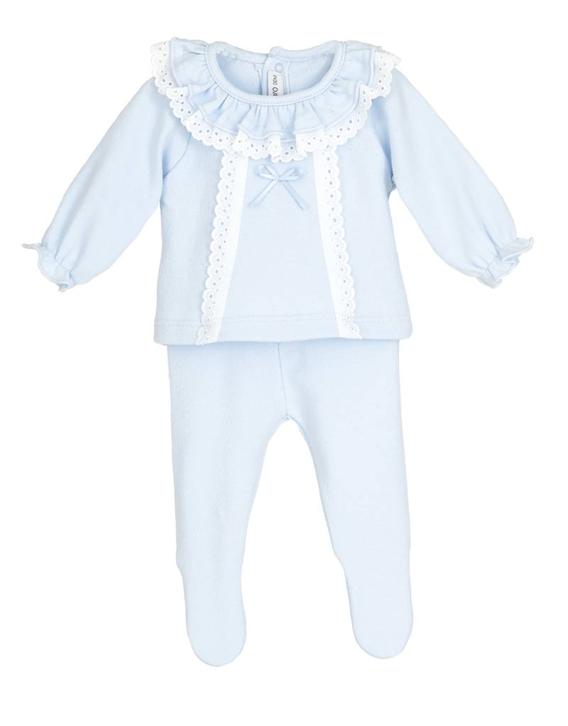 CONJUNTO POLAINA GREGAL CELESTE