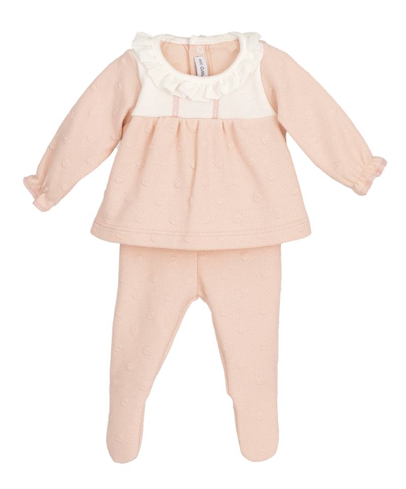 CONJUNTO POLAINA BURAN MELOCOTON
