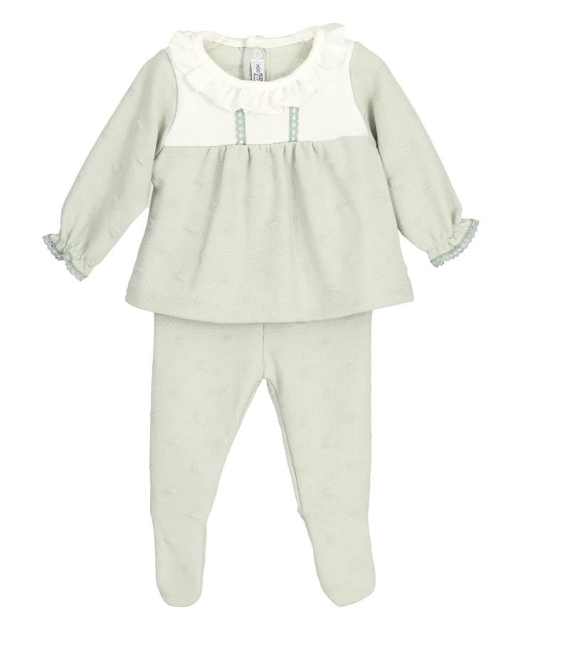 CONJUNTO POLAINA BURAN MENTA