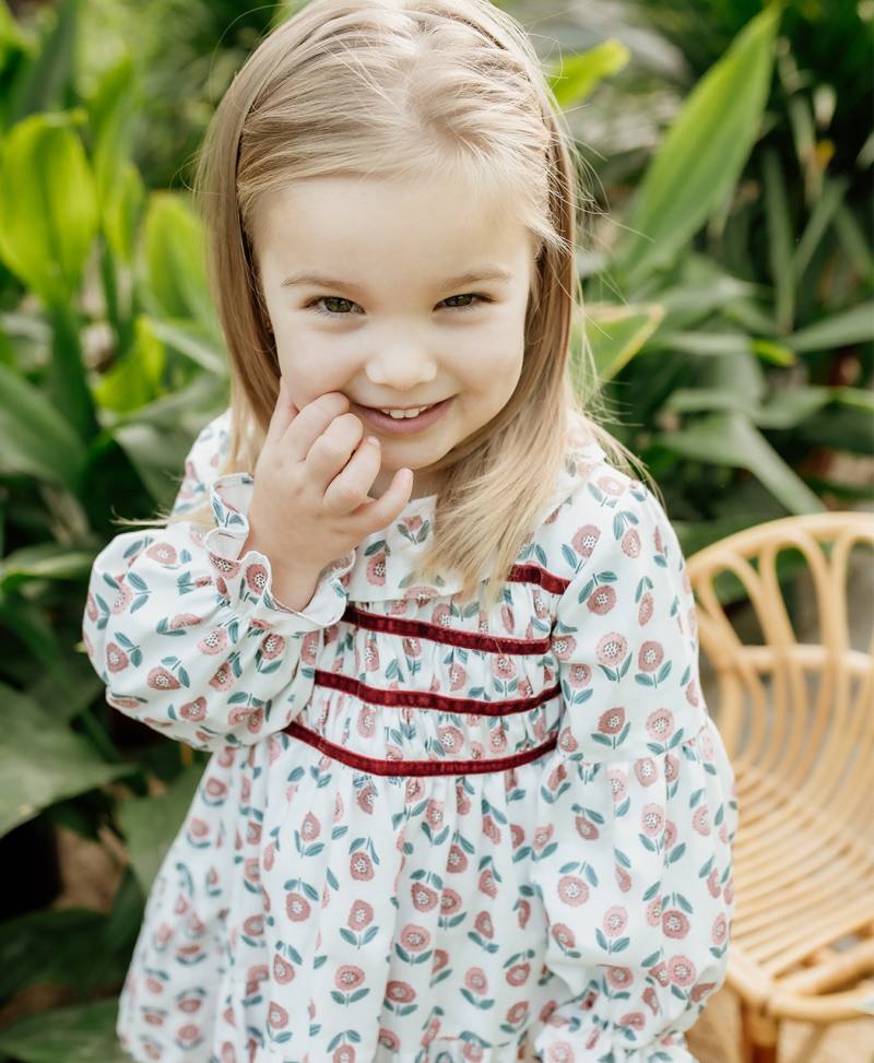 Vestido Infantil Girasol