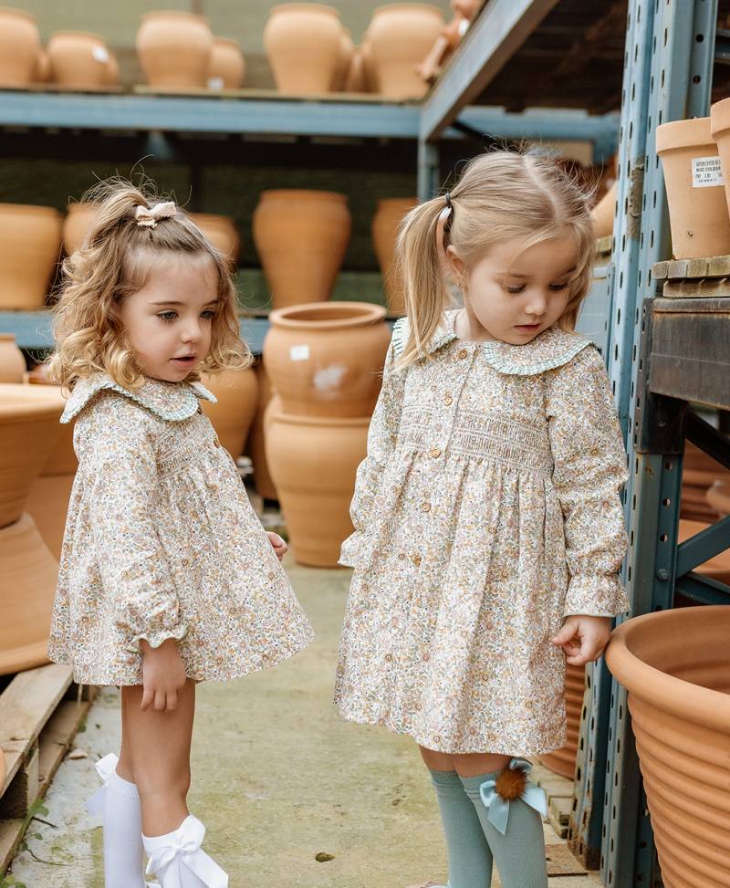 Vestido Infantil Flores
