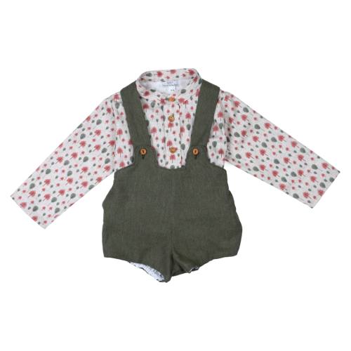 Conjunto Camisa+Ranita Arbolitos Conjunto Camisa+Ranita Arbolitos
