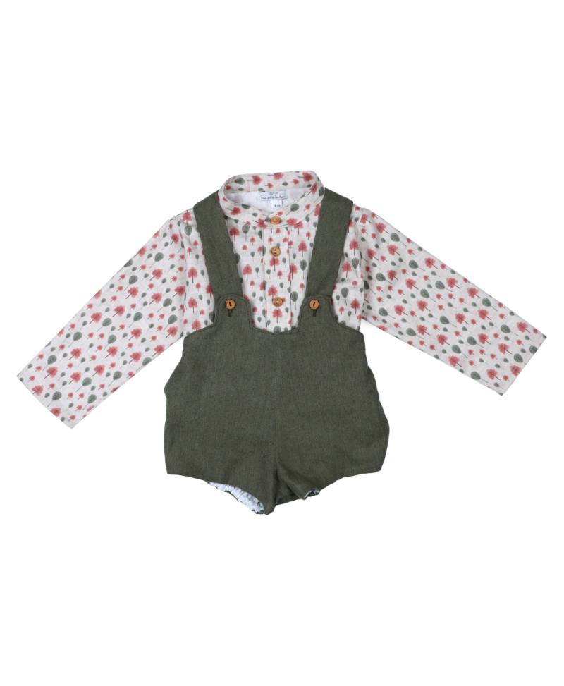 Conjunto Camisa+Ranita Arbolitos