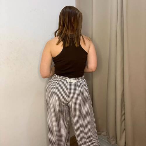 CAMISETA DE TIRANTE MARRON