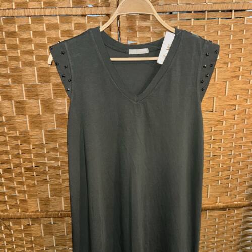 VESTIDO  TACHUELA VERDE