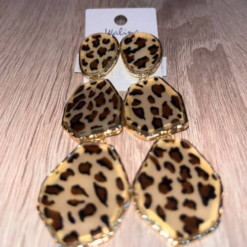 pendientes animal print pendientes animal print