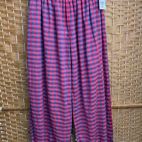 pantalon bombacho rosa vichy