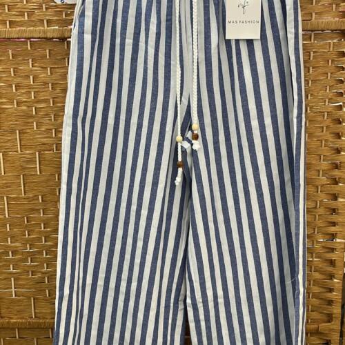 PANTALON RAYAS MARINO LARGO