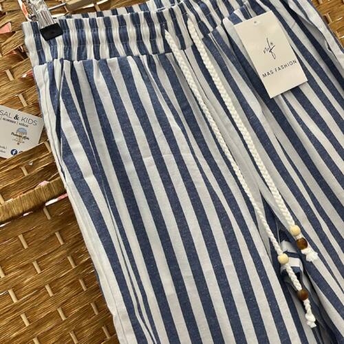 PANTALON RAYAS MARINO LARGO