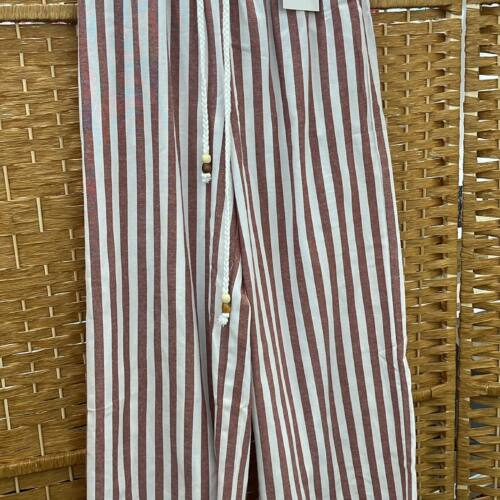 PANTALONES GRANATE RAYAS LARGO