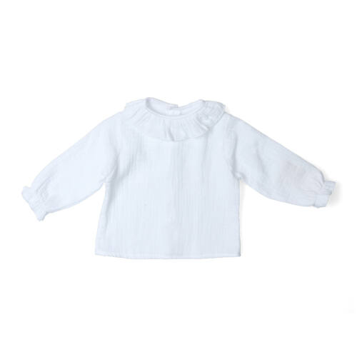camisa bebe  blanca popys