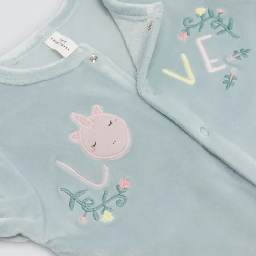 PELELE M/LARGAS TERCIOPELO UNICORNIO PELELE M/LARGAS TERCIOPELO UNICORNIO